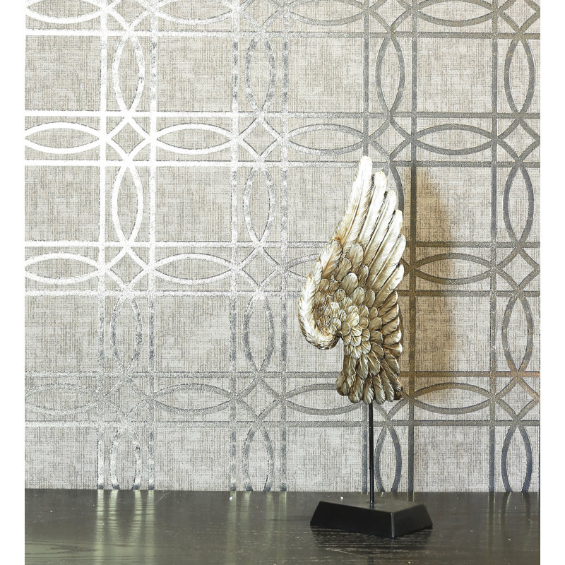 Willa Arlo Interiors Antoinette Geo 33 L X 20 5 W Wallpaper Roll