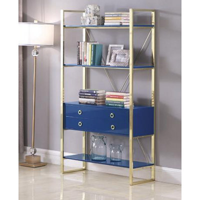 Turrell Etagere Bookcase Everly Quinn