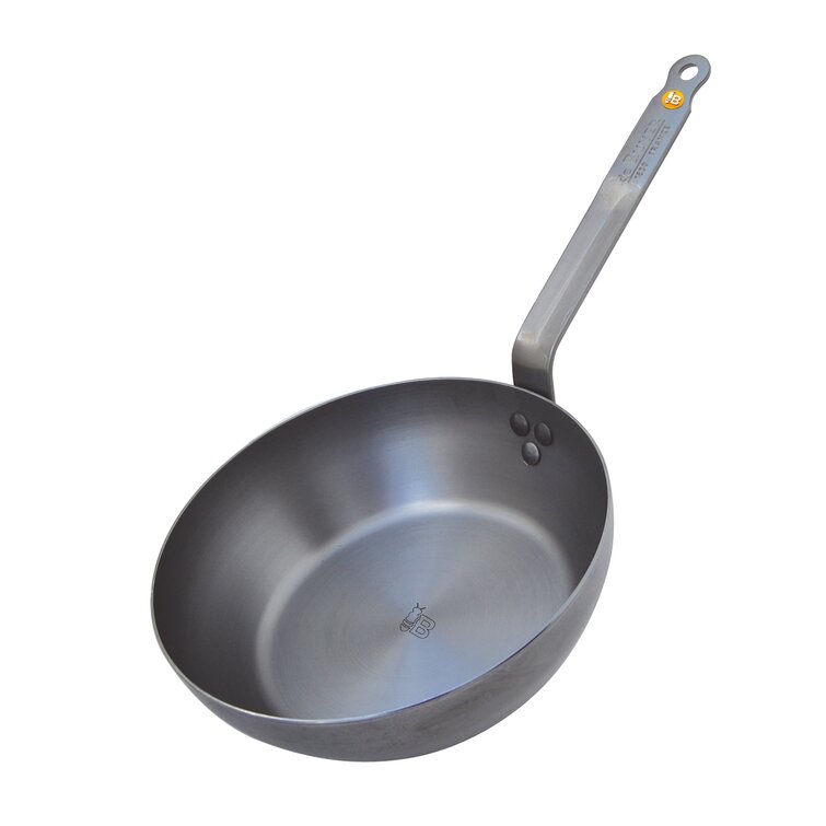 20 cm De Buyer Mineral B Frying Pan with Detachable Element 30.81 x 24.41 x 5.59 cm Steel Silver