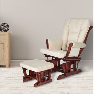 Go to store & view more images Sleigh Glider and Ottoman by AFG Baby Furniture