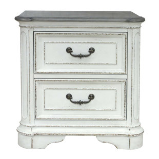 Go to store & view more images Ilsa 2 Drawers Nightstand by August Grove