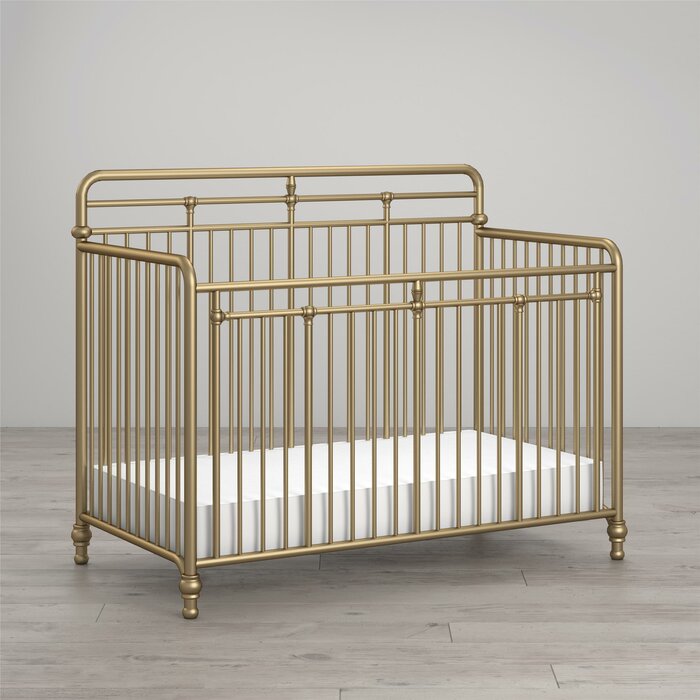 wayfair metal crib