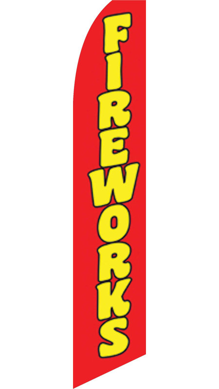 Neoplex Fireworks Polyester 138 X 30 In Feather Banner Wayfair