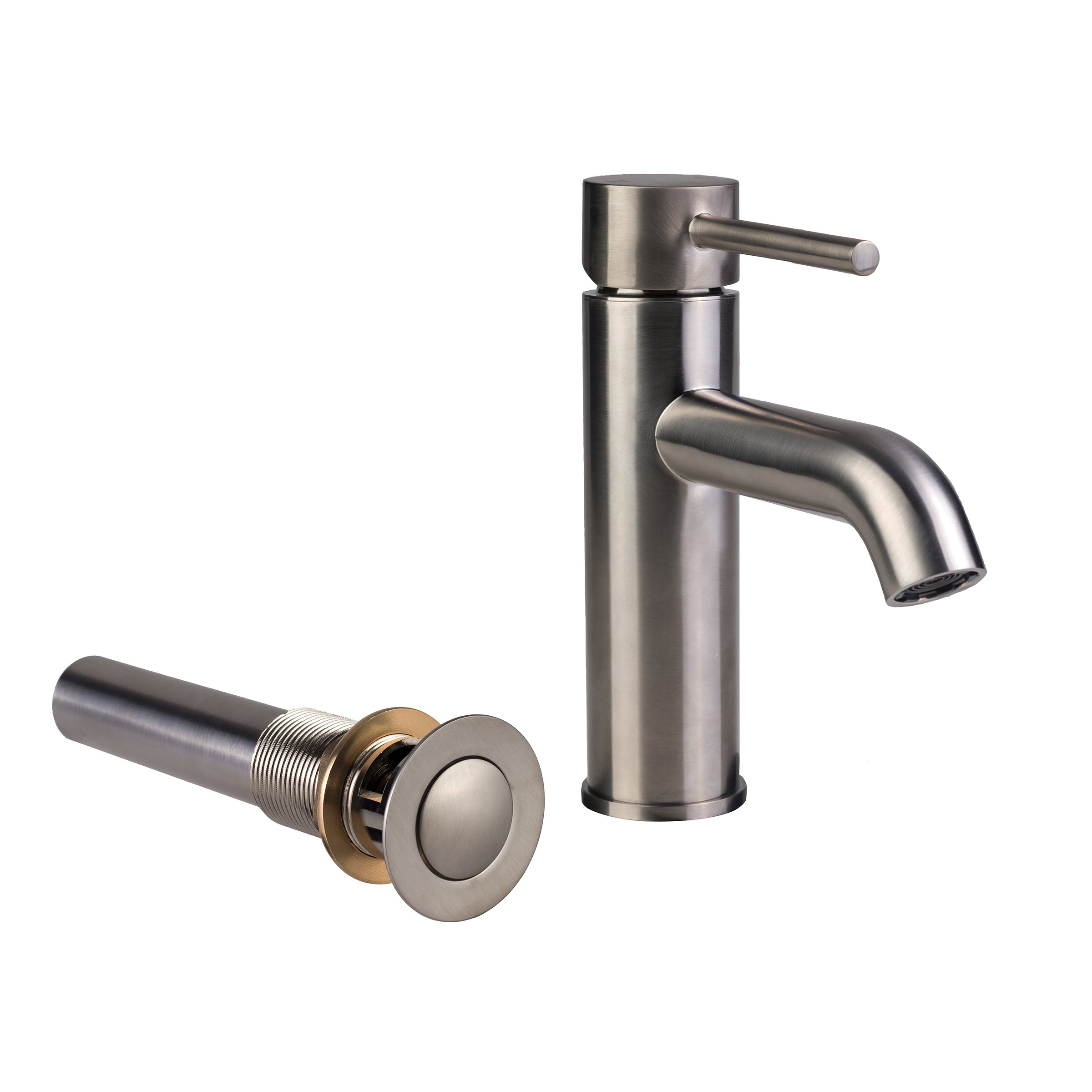 Fontainebyitalia European Single Hole Lever Handle Bathroom Faucet