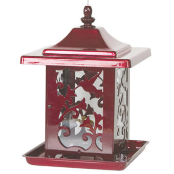 Birdscapes Tulip Garden Lantern Hopper Bird Feeder Reviews Wayfair