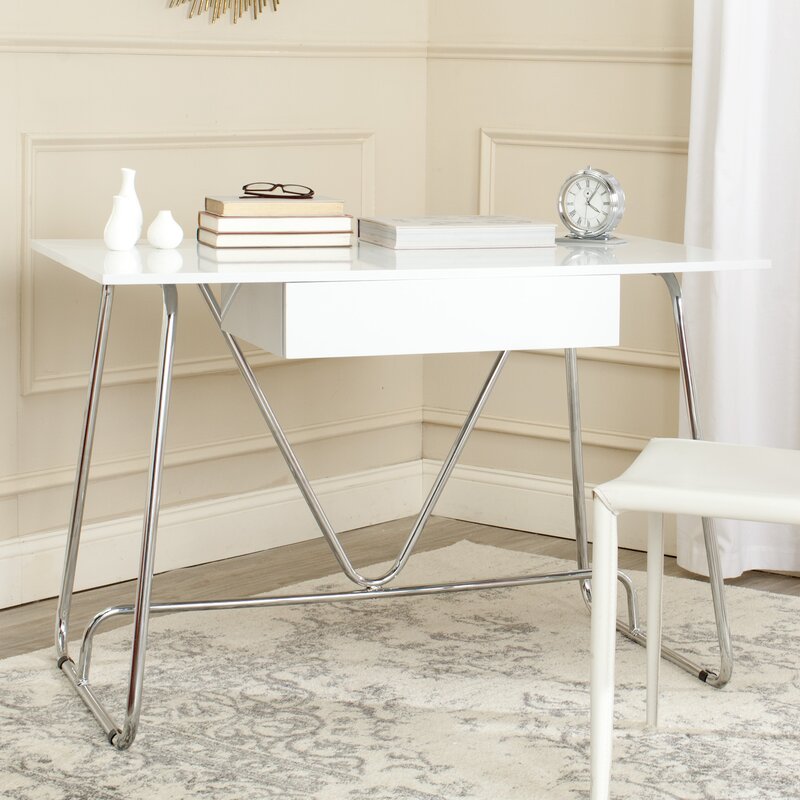 Safavieh Chromium Desk Wayfair