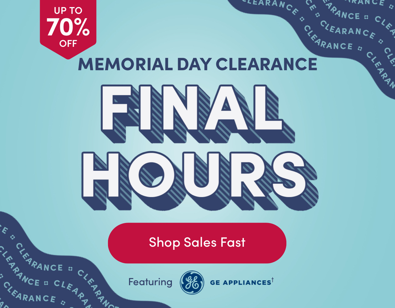 Memorial Day Clearance
