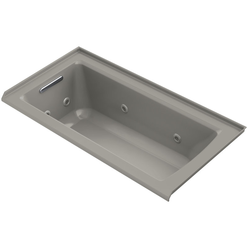 Kohler Archer® 60" x 30" Drop In Whirlpool Bathtub | Perigold