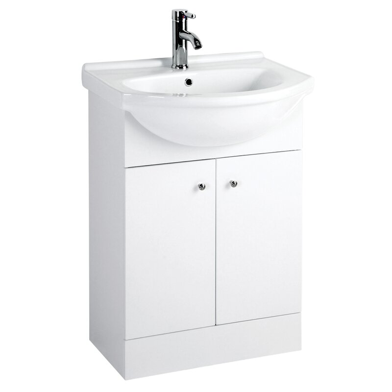 All Home Plaza 600mm Free Standing Vanity Unit Wayfair Co Uk