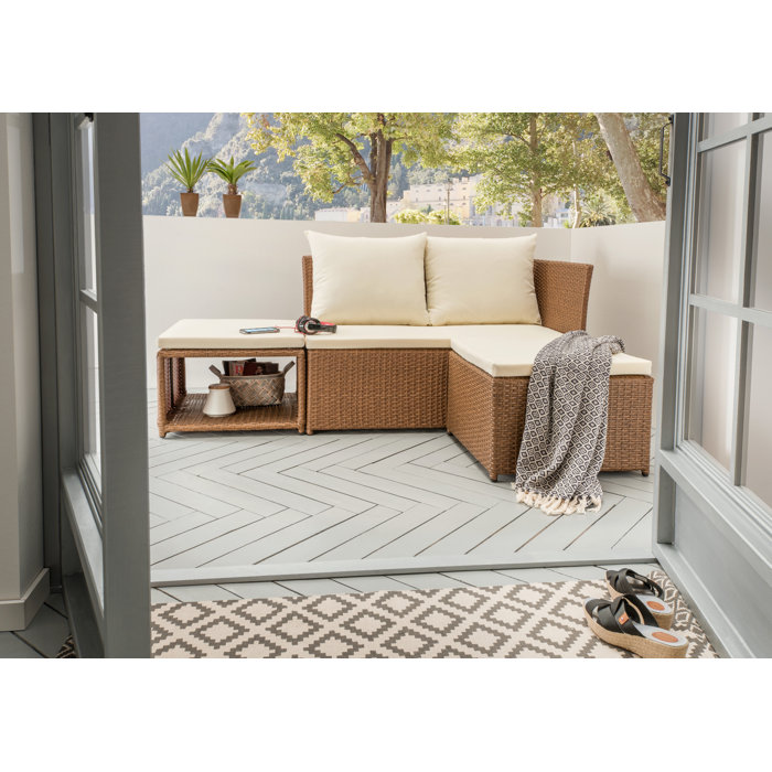 3-Sitzer Lounge-Set CARDONE - Garten Living