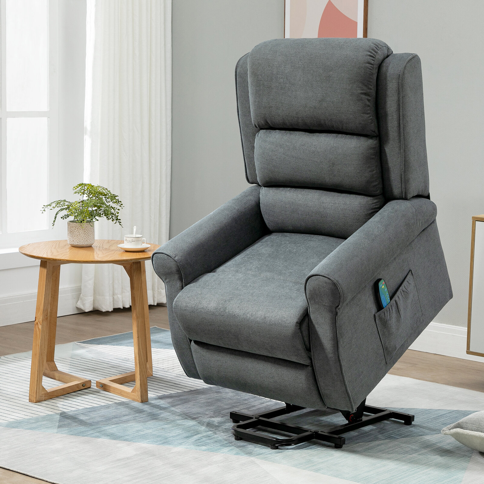 twin motor riser recliner chair