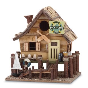 View Waterfront Resort 10 in X 8 in X 9 in Birdhouse