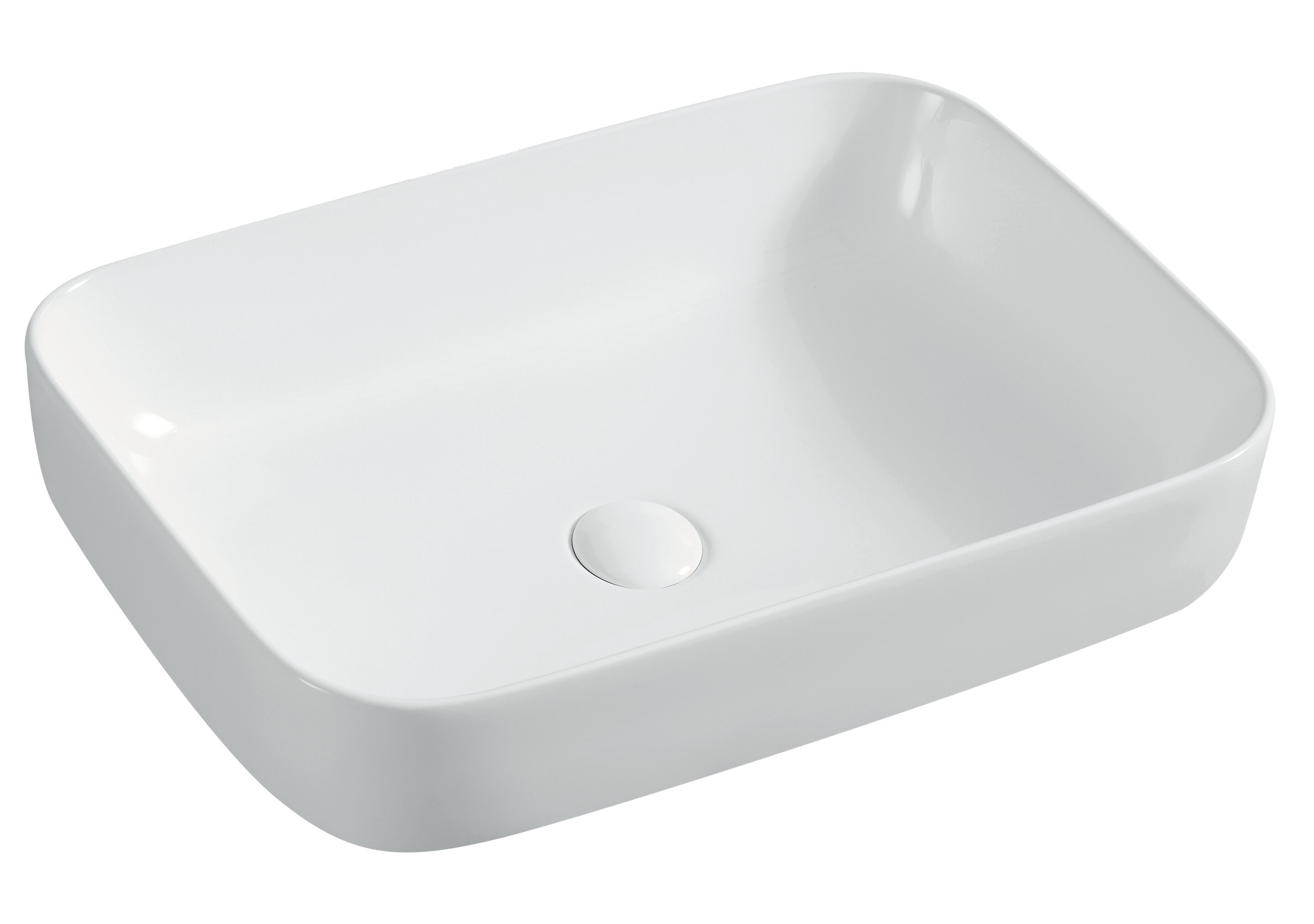 Empire Industries Torino Vitreous China Rectangular Vessel Bathroom Sink Wayfair