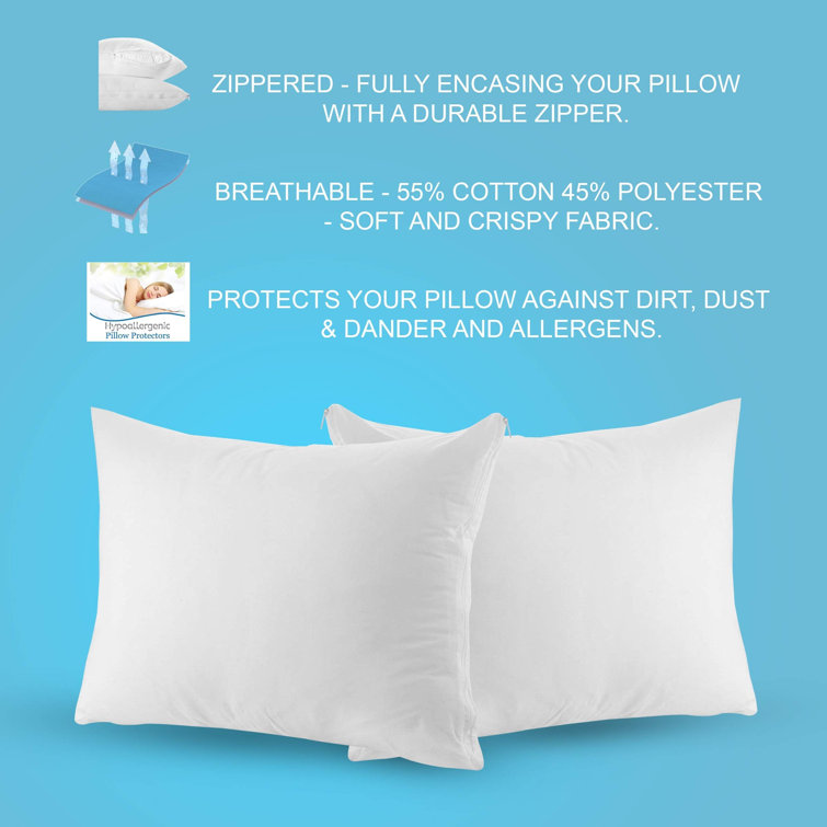 dust free pillow covers
