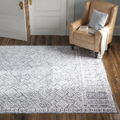Camino Handmade Tufted Wool Slate Rug