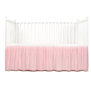 Blush Pink Crib Skirt Wayfair