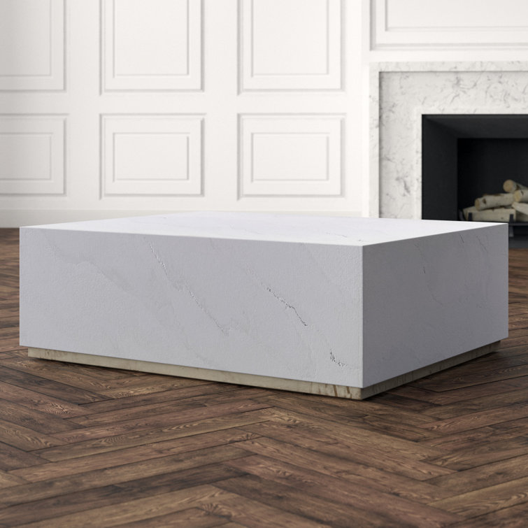Century Grand Tour Block Coffee Table With Storage Perigold
