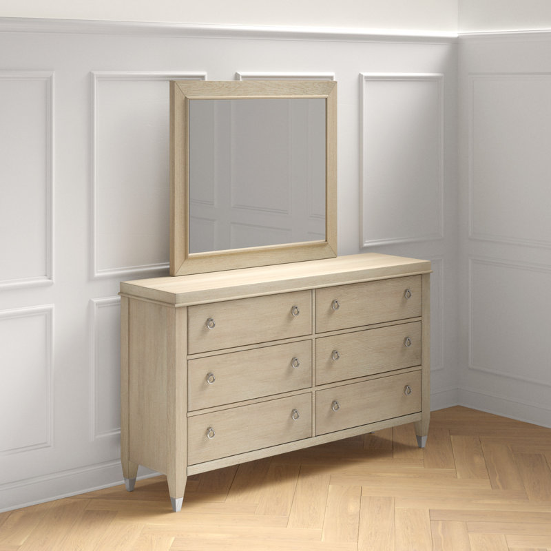 Sausalito 6 Drawer Standard Dresser With Mirror Reviews Joss