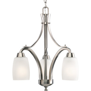 Go to store & view more images Charleston 3-Light Shaded Chandelier by Red Barrel Studio