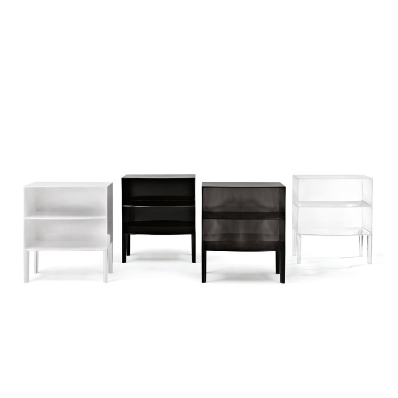 Kartell Ghost Tray Top End Table With Storage Reviews Wayfair