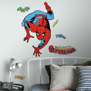 The Flash in Wall Crack Kids Boy Bedroom Decal Art Sticker Gift Superheroes 