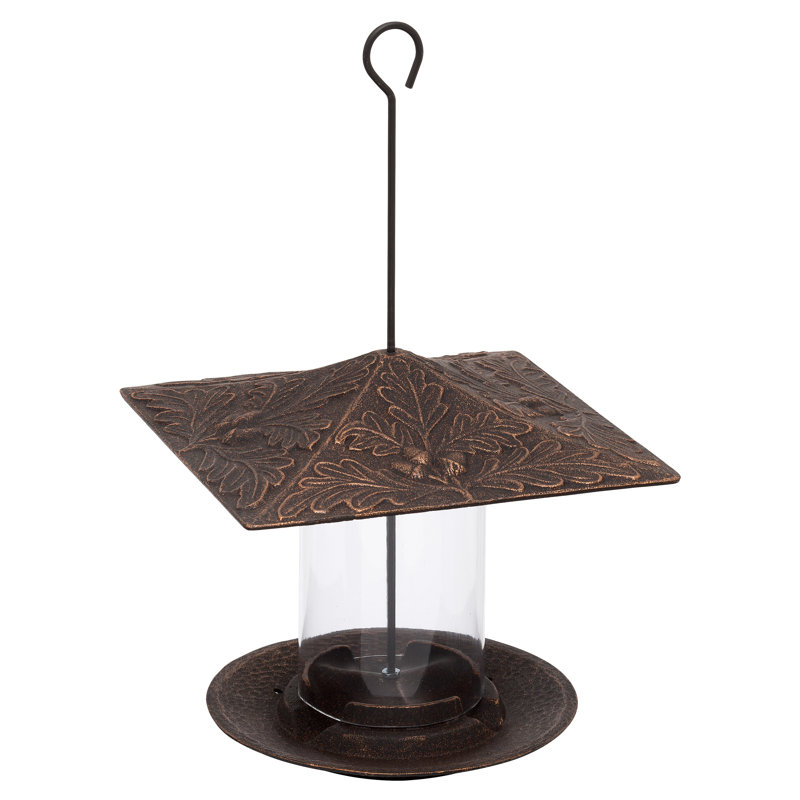 Whitehall Products Oakleaf Tube Bird Feeder Reviews Wayfair
