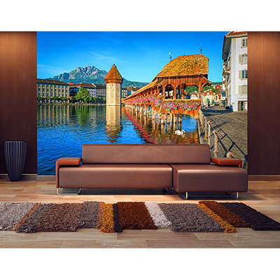 Lucerne Switzerland Wall Mural WallPops