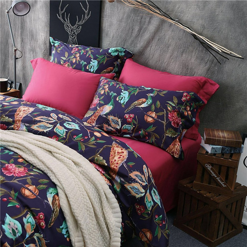 Bloomsbury Market Phylicia 100 Cotton 3 Piece Duvet Cover Set