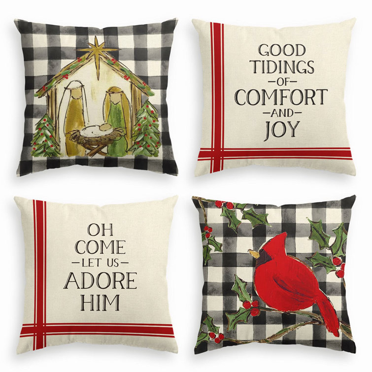 holiday pillow cases