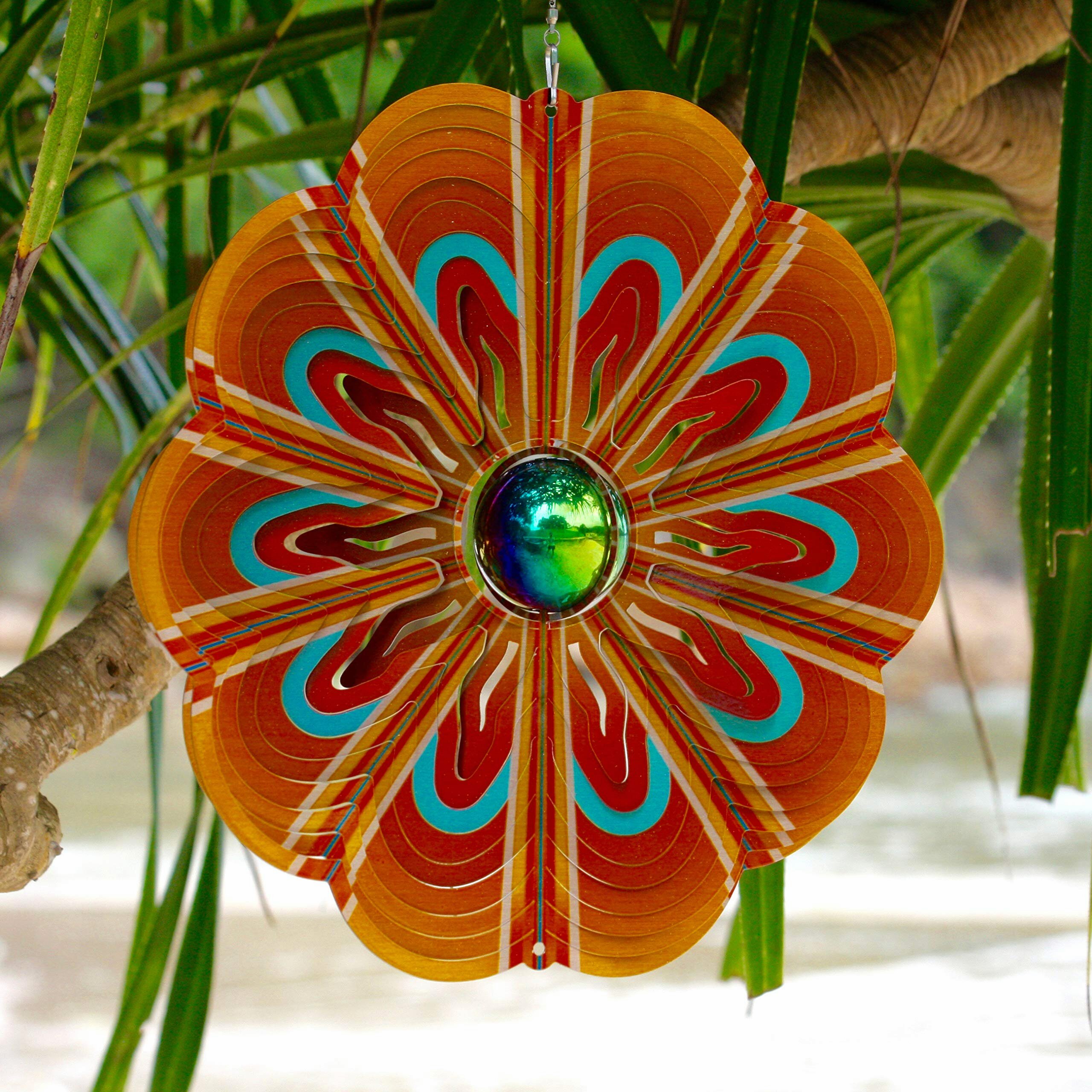 Patio Porch Garden Kinetic 3D Wind Spinner Indoor or Outdoor Use 