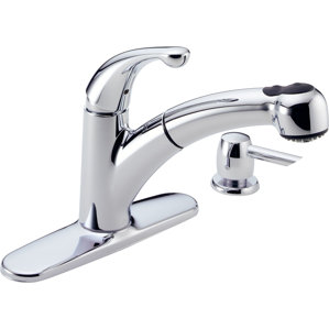 Delta Palo Single Handle Centerset Kitchen Faucet