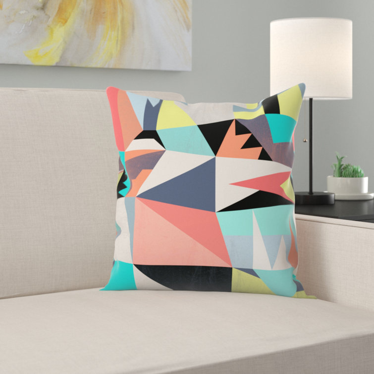 graphic throw pillows