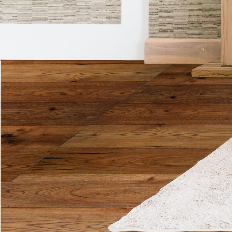 Albero Valley Hickory 1 2 Thick X 7 1 2 Wide X Varying Length Engineered Hardwood Flooring Reviews Wayfair