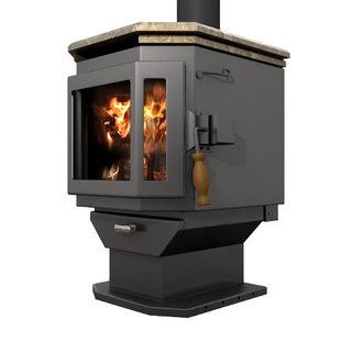 Bryanne 2000 Sq. Ft. Direct Vent Wood Stove By Red Barrel Studio