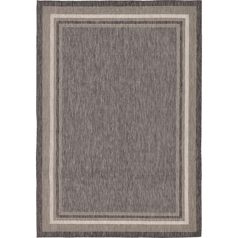 Sol 72 Outdoor Denning Black Indoor/Outdoor Area Rug & Reviews Wayfair