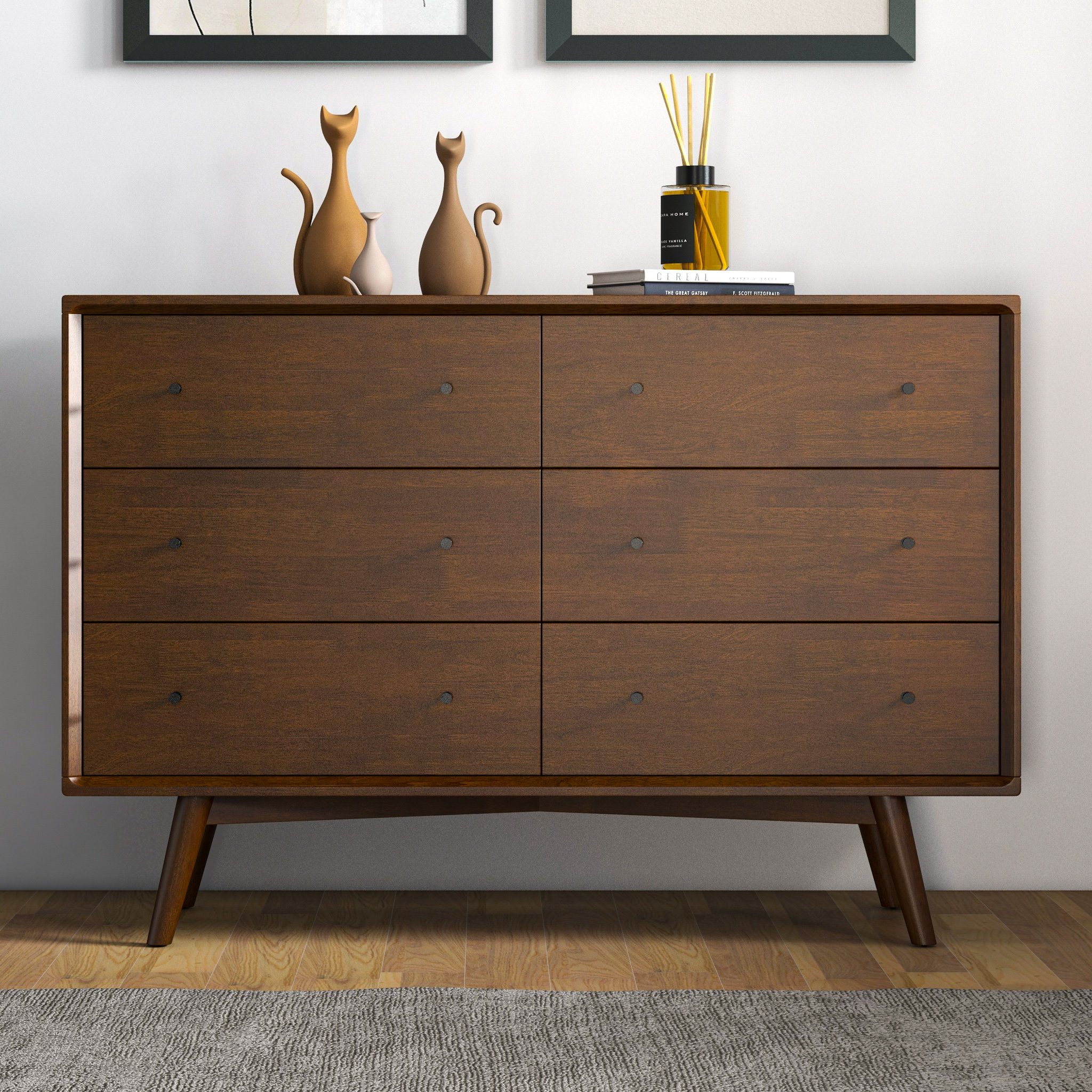 Mercury Row® Chiasson 6 Drawer Dresser & Reviews Wayfair