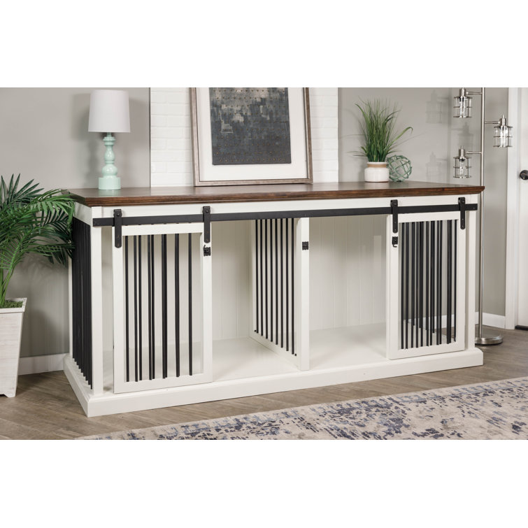 double wide pet crate