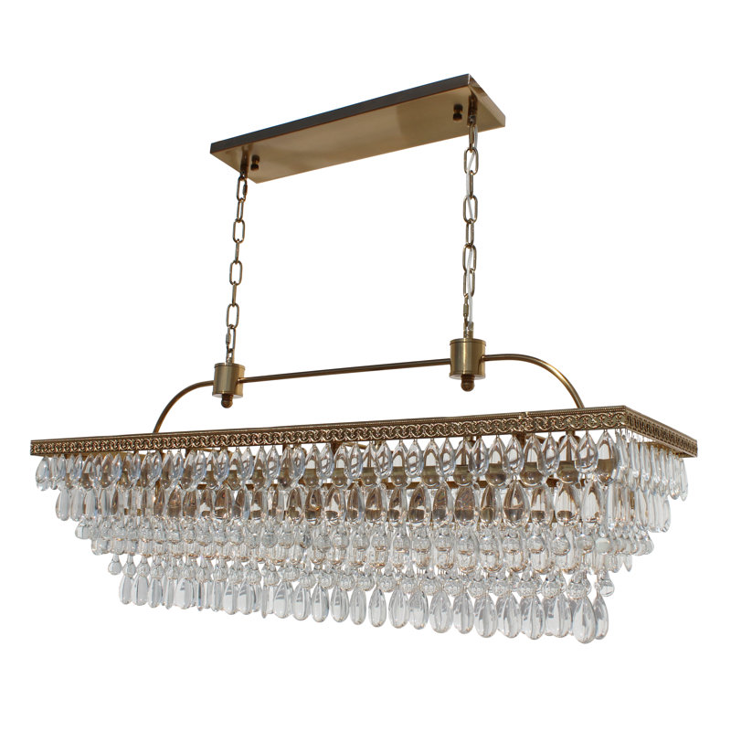 Willa Arlo Interiors Dix 6 Light Unique Statement Geometric