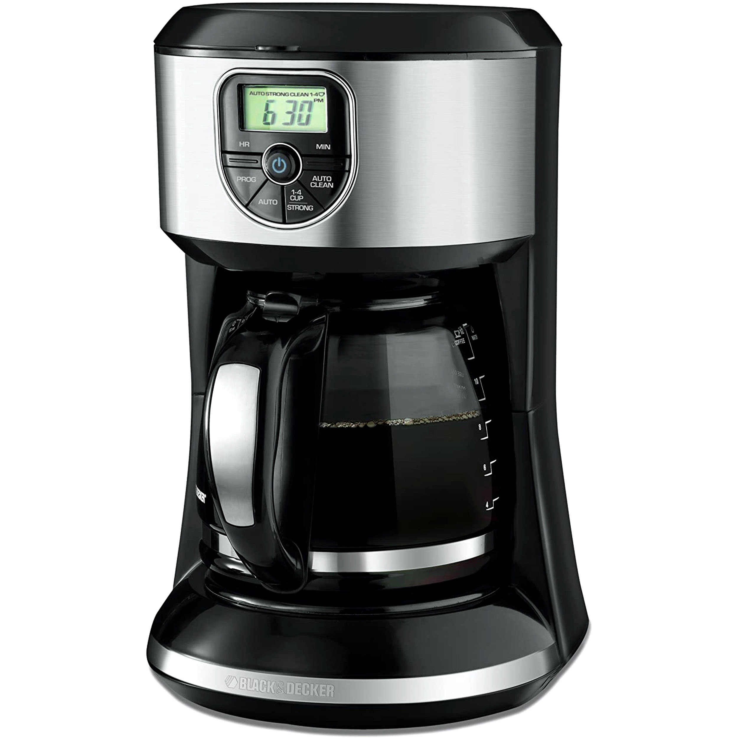 Black+Decker Black And Decker 12 Cup Programmable Coffeemaker In Black ...