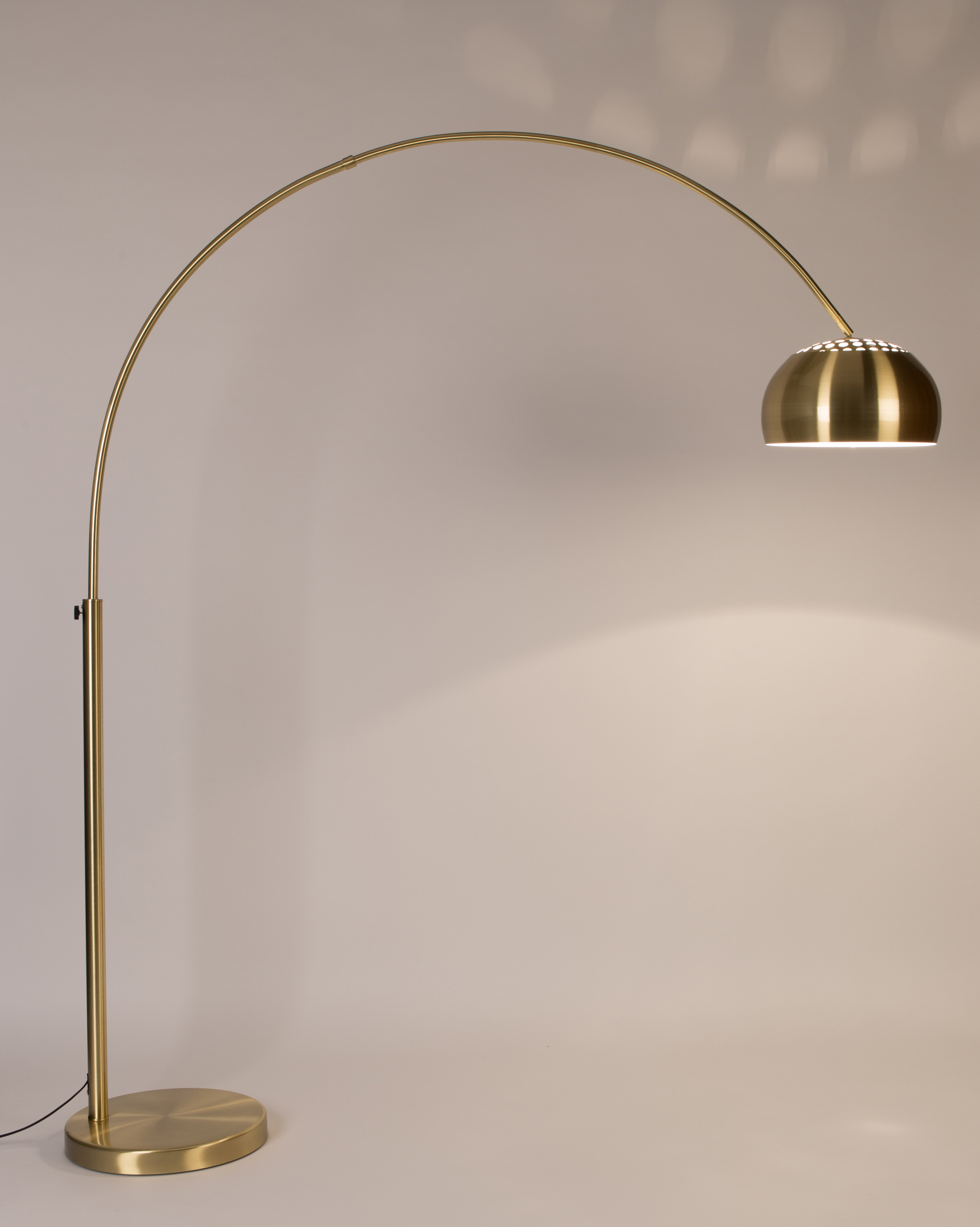 Oost Timor Bezwaar druiven Zuiver Bow 81" Arched Floor Lamp | Wayfair