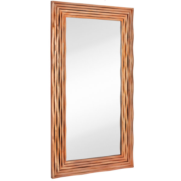 Large Rectangular Wall Mirror majestic mirror large rectangular contemporary wavy polished rose Large Rectangular Wall Mirror majestic mirror large rectangular contemporary wavy polished rose