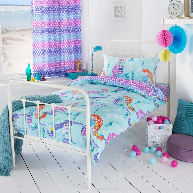 Harriet Bee Mermaid Duvet Cover Set Reviews Wayfair Co Uk