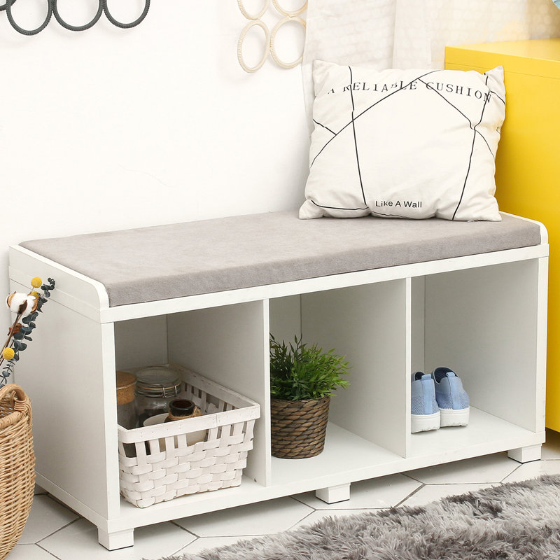 Latitude Run Beata Cubby Storage Bench Reviews Wayfair