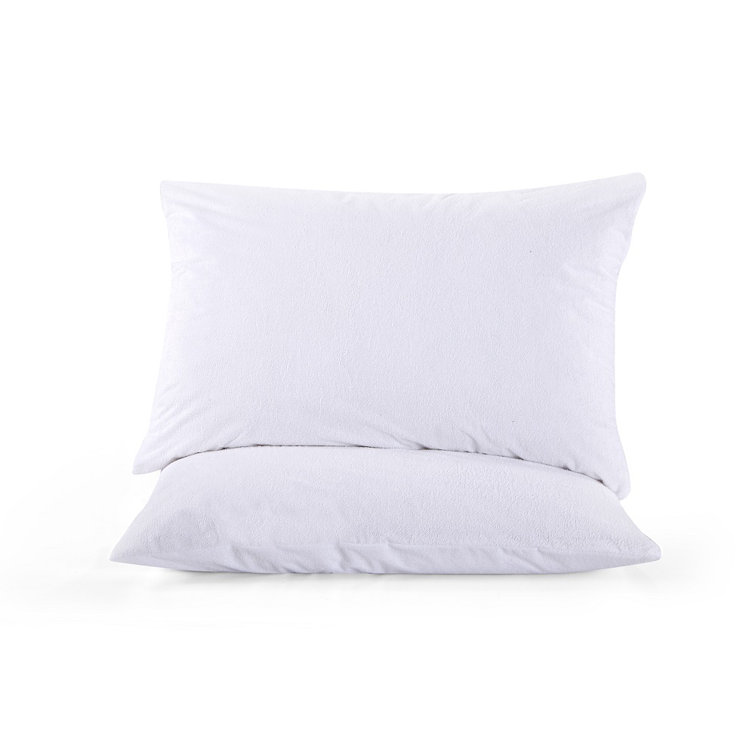 feather proof throw pillow protector