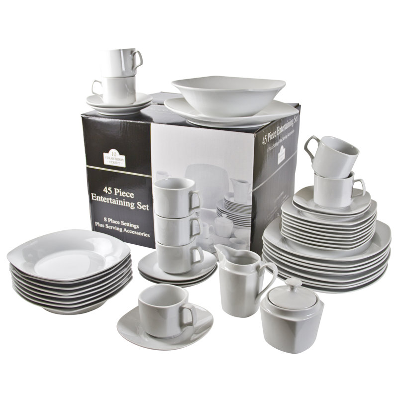 Wayfair dinner set clearance