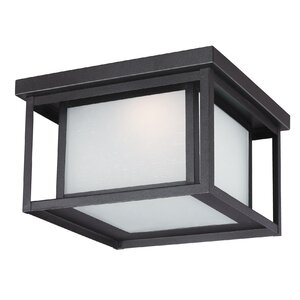 Meacham 1-Light Outdoor Flush Mount