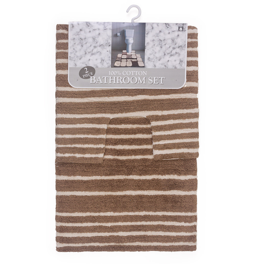 17 Stories Badematten-Set Gotterdammerung