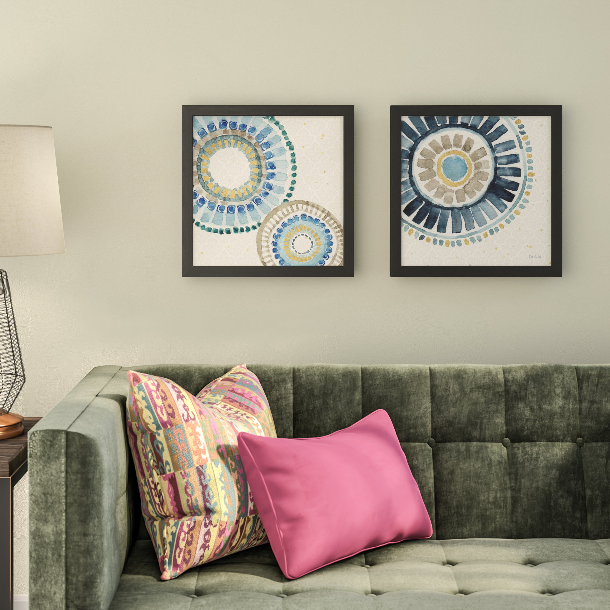 Little Bit of Coffee /& Whole Lot of Jesus Framed Wall Art 13/" X 11/"