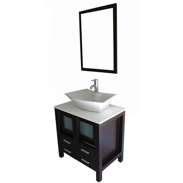 30 In Bathroom Vanity kokols 30" single bathroom vanity set with mirror & reviews | wayfair 30 In Bathroom Vanity kokols 30" single bathroom vanity set with mirror & reviews | wayfair