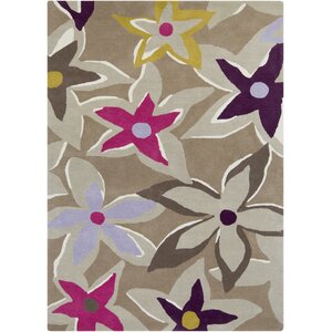 Sanderson Hand-Tufted Gray/Taupe Area Rug